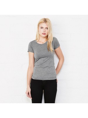 Plain Triblend crew neck t-shirt Bella+Canvas 130 GSM